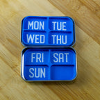 7 Day stacking Pill Organizer For Altoids Tin