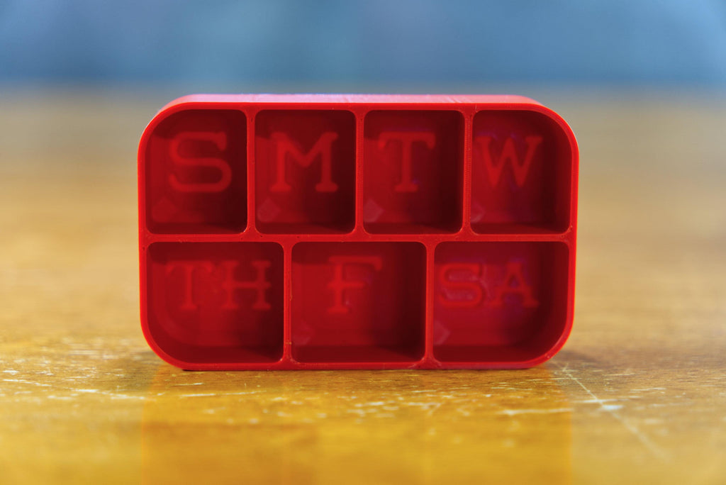 Altoid Tin Organizer Insert Tray | EDC, Prepper, Fishing, Sewing, Weekly Pill Compartments, Gift Box, Fire Starter.  Made in the USA!