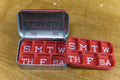 2 Week Altoid Tin Pill Organizer