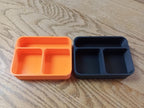 Large Organizer Tray 3 Compartment | Nuts, Bolts, Car Parts, O-rings | Tough Durable Design | Made In Alaska, USA!