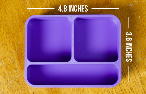 3 Compartment Desktop Organizer Tray